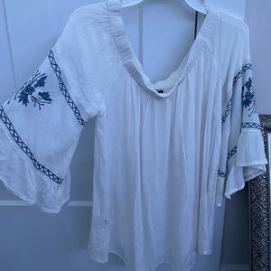 Off the shoulder top